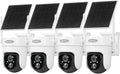 Vicohome 4CQ4G 2K AI Solar Security Camera Wireless Outdoor, Battery Powered Cam, Color Night Vision, Two Way Audio, Motion Detection, Easy to Setup, Audible Flashlight Siren, 180 Days Exchange Policy