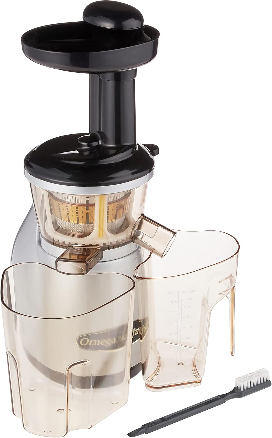 Omega VRT350X Vertical Low Speed Juicer, Silver (Renewed)