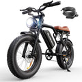 Ebikes for Adults | 1500W | 33MPH | 40/75 Miles | 48V 15.6AH Removable Battery | 7-Speed | 3 Modes | Full Suspension | Dual Disc Brake | 20'' All-Terrain Fat Tires | UL 2849 Certified Electric Bike