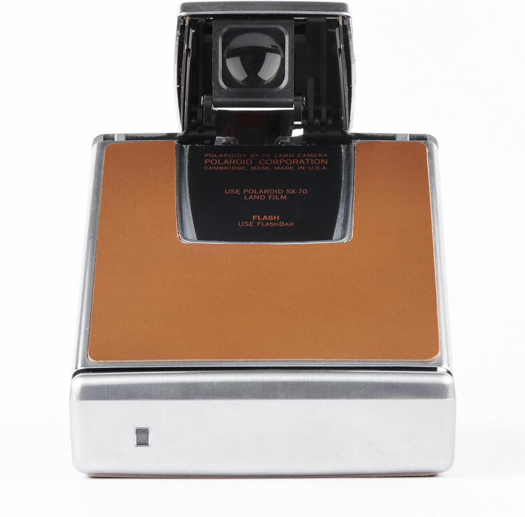 Polaroid SX-70 Land Camera Model 1 – Refurbished Silver & Black Folding SLR | Vintage Instant Camera for SX-70 Film (Renewed)