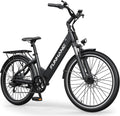 Funhang Electric Bike for Adults, 1000W Peak Ebike, 50Miles 20MPH Step Thru Electric Bicycle, 26' Commuter E Bikes with 48V Built-in Removable Battery, Adjustable Stem, 7-Speed, UL 2849 Certified