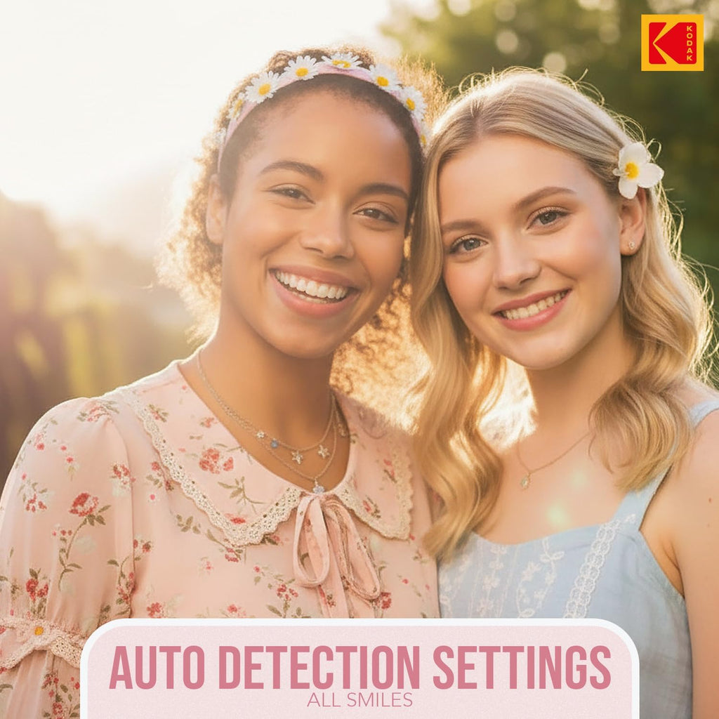 Kodak PixPro Friendly Zoom FZ55 16MP 1080p Full HD Digital Camera (Pastel Pink) Bundle with 128GB SD Card, Battery (2-Pack) and Travel Organizer (4 Items)