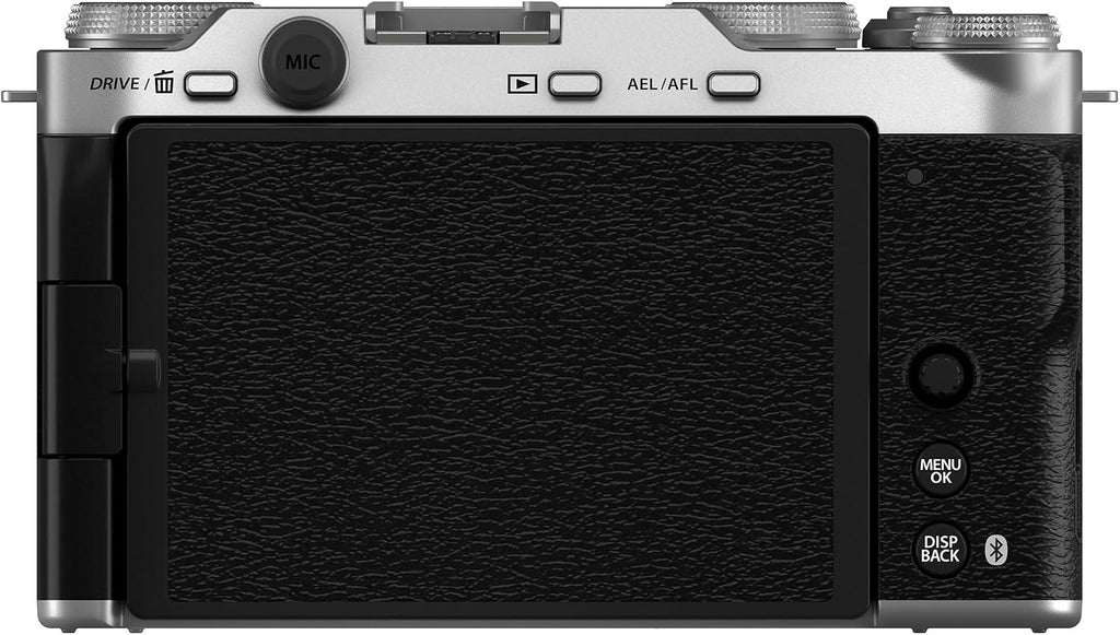 FUJIFILM X-M5 Mirrorless Digital Camera XC15-45mmF3.5-5.6 OIS PZ Lens Kit - Silver