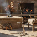 Heavy duty stainless steel Cross Argentinian asador grill Made in Argentina - Premium Argentine Grill - Parrilla Asado - Sor Pampa Grill