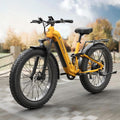 PUCKIPUPPY Electric Bike for Adults 960W, 48V 20AH Battery Adult Electric Bicycles, 26' Fat Tire Full Suspension Step-Thru Ebike, 28MPH Mountain Ebike, 7 Speed, 80Miles Range-Boxer ST