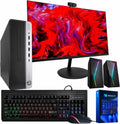 HP EliteDesk 600G4 Desktop Computer, Windows 11 Pro PC, Intel i5-8500 (3.2GHz), 16GB RAM, 500GB SSD, 5G-WiFi & BT, 22in Monitor, RGB Speakers, Webcam, Home Office (Renewed)