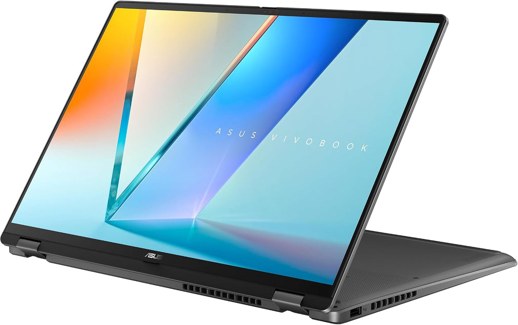 ASUS Vivobook 16 Flip Laptop (2026), Copilot+ PC, 16' 16:10 WUXGA OLED Touch Display, Intel® Core™ Ultra 7 256V Processor, Intel® Arc™ Graphics, 16GB RAM, 512GB SSD, WiFi 7, Windows 11 Home