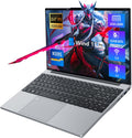 KUMNOSAL 2026 Laptop,15.6 Inch Laptop Computer with Celeron N5095,16GB 512GB SSD,180 Angle Opening Lap top, Fingerprint Unlock with Backlit Keyboard,1920 * 1080 FHD, WiFi5, BT 4.2, Type-A HDMI