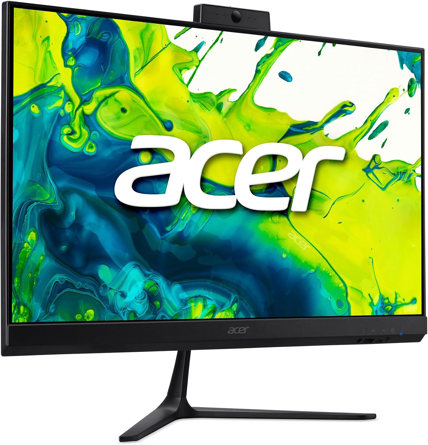 Acer Aspire C24 AIO Desktop | 23.8' Full HD IPS 120Hz Display | Intel Core i3-1305U | Intel UHD Graphics | 8GB DDR4 | 512GB PCIe SSD | Wi-Fi 6 | USB Keyboard & Mouse | C24-2YE13U3UNL-UR11