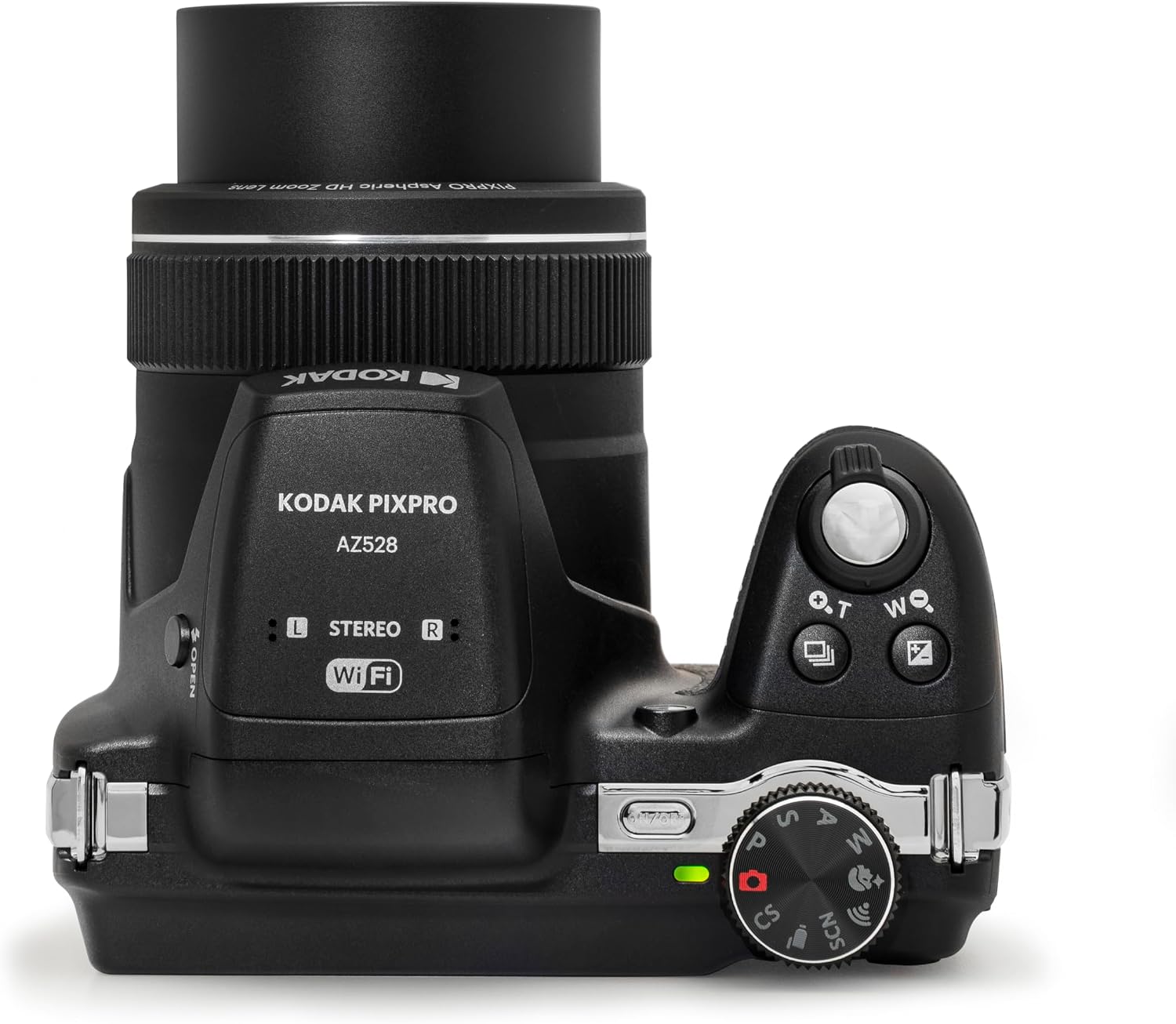 Kodak PIXPRO Astro Zoom AZ528-BK 16 MP Digital Camera with 52x Optical Zoom 24mm Wide Angle Lens 6 fps Burst Shooting 1080P Full HD Video Wi-Fi Connectivity and a 3' LCD Screen (Black)