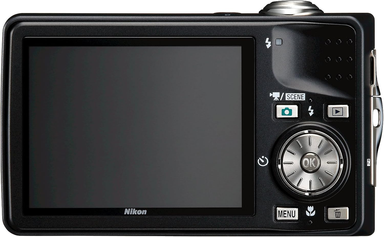 Nikon Coolpix S630 12MP Digital Camera with 7x Optical Vibration Reduction (VR) Zoom and 2.7 inch LCD (Jet Black)