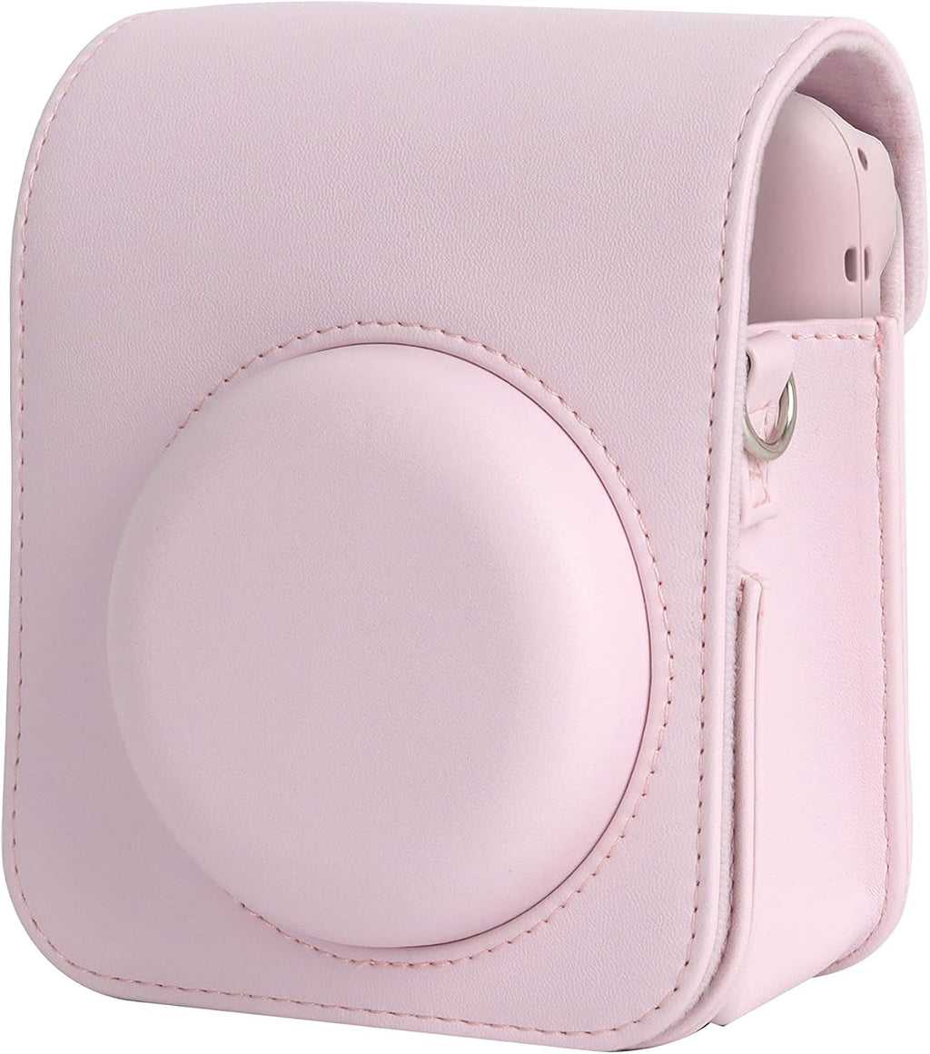 Fujifilm Instax Mini 12 Instant Film Camera (Blossom Pink) + Fuji Instax Mini Instant Film – 40 Sheets + Instant Camera Gift Bundle