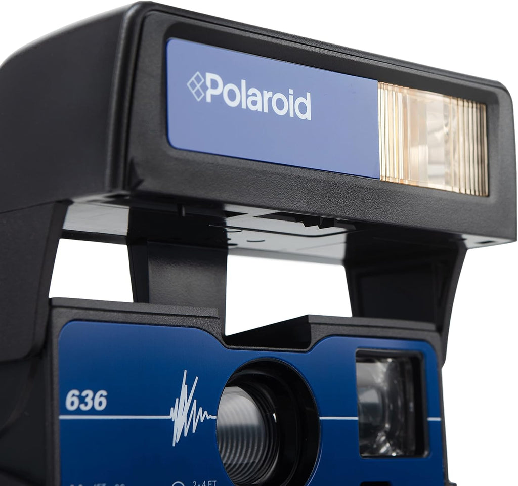 Polaroid 636 Blue Instant Film Camera