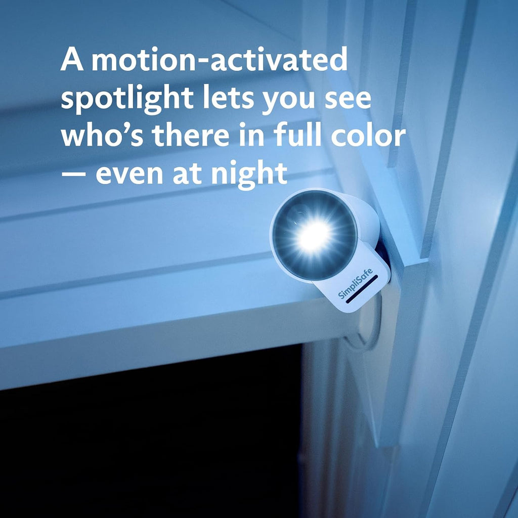 SimpliSafe Outdoor Security Camera Series 2, 1080p Wireless and Wired Home Security Camera, Compatible with Gen 3 System, Motion-Only Alerts