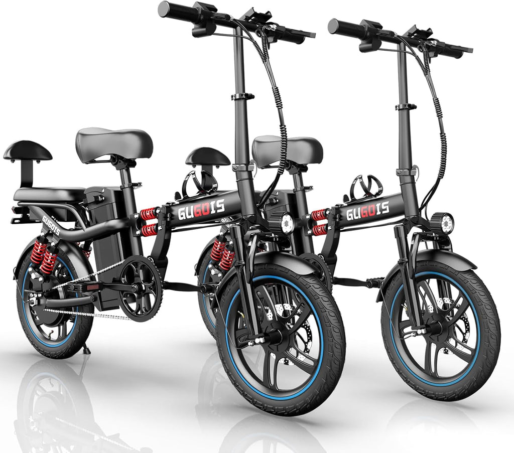 Electric Bike for Adults, 16'/20' Tire E-Bike with 750W/1000W Peak Motor, 48V Removable Battery, Up to 45/60 Miles Range & 28/30MPH, Folding Electric Bike for City and Outdoor Ride