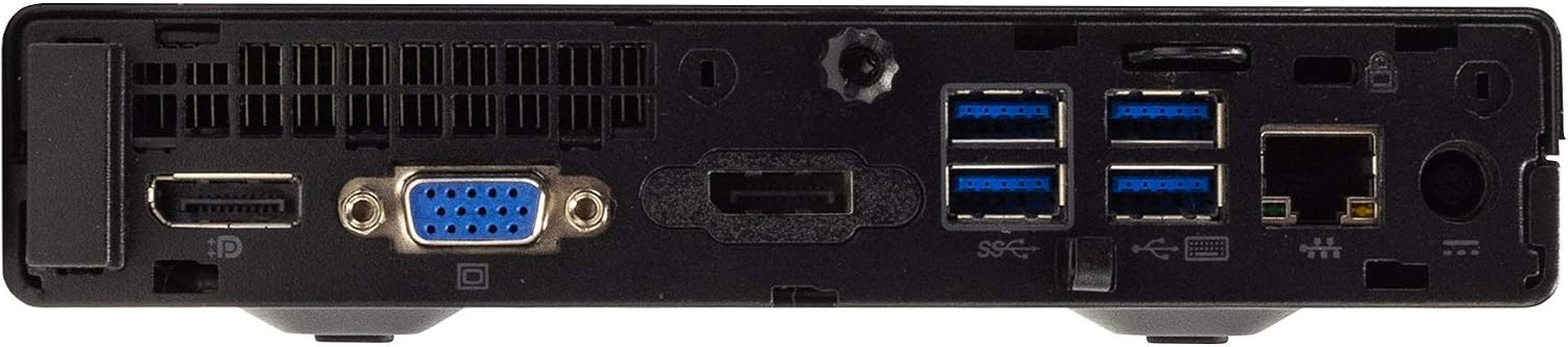 HP EliteDesk 800 G2 Mini Business Desktop PC Intel Quad-Core i5-6500T up to 3.1G,16GB DDR4,512GB SSD,VGA,DP Port,Windows 10 Professional 64 Bit-Multi-Language-English/Spanish (Renewed)
