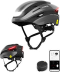 Lumos Ultra Smart Bike Helmet | Customizable Front and Back LED Lights with Turn Signals | Road Bicycle Helmets for Adults: Men, Women