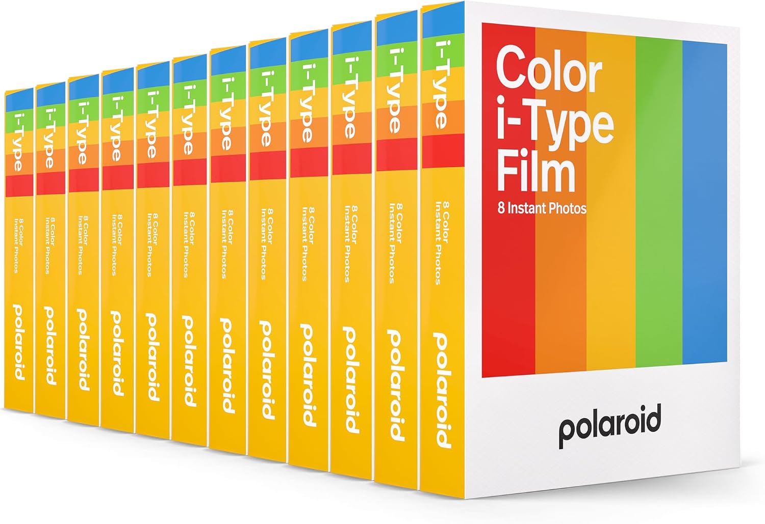 Polaroid Color Film for I-Type 12 Pack, 96 Photos (6011)