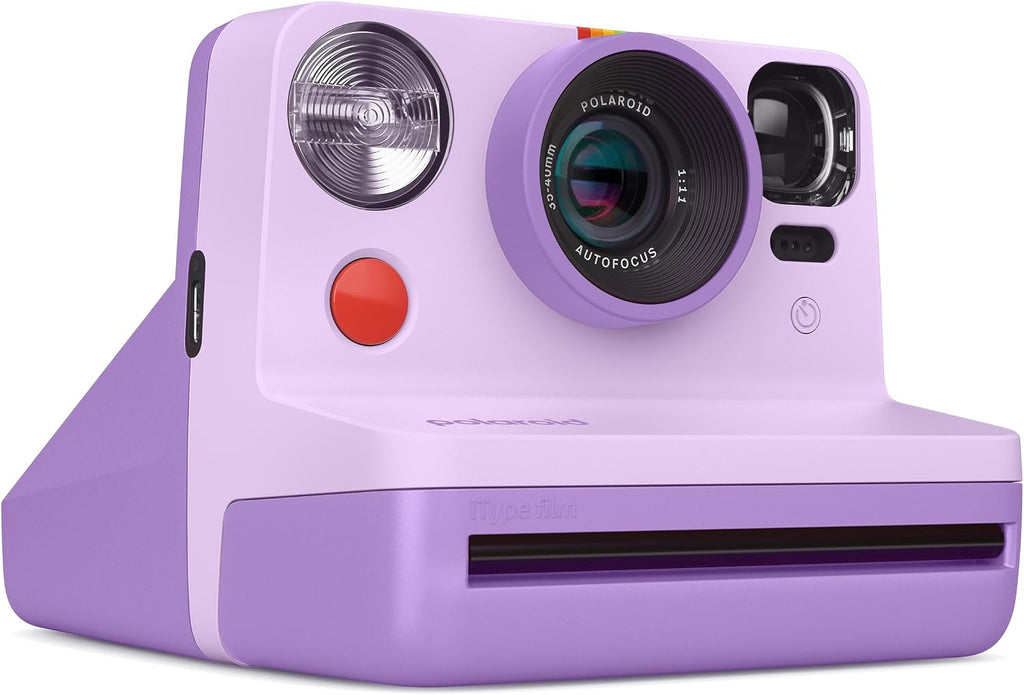 Polaroid Now 2nd Generation I-Type Instant Film Camera - Purple (9149)