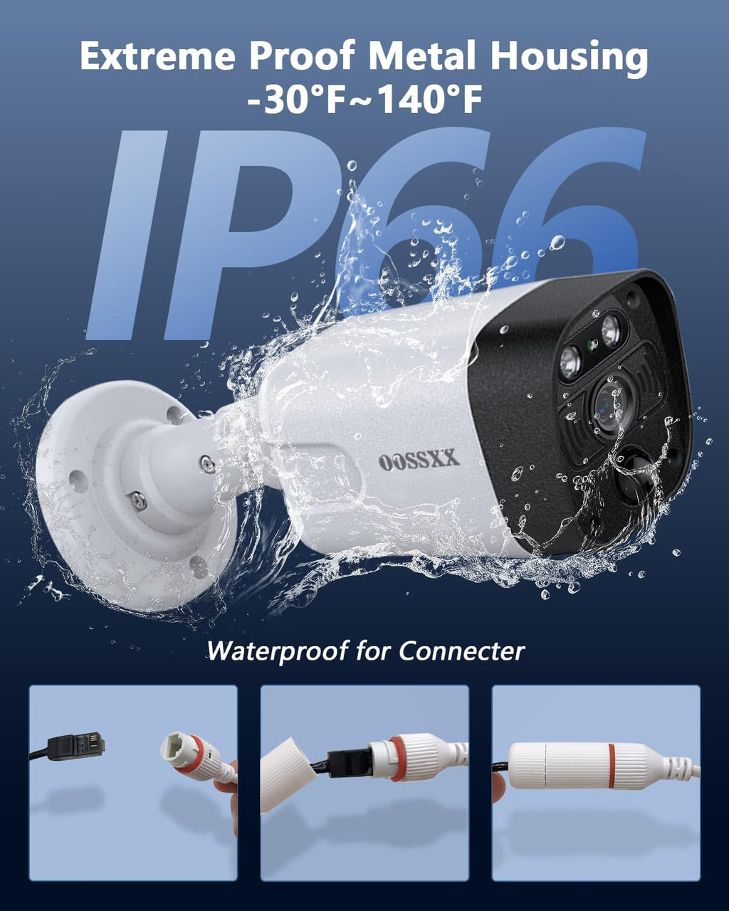 (2026 Update) 4K PoE Security Camera System w/PIR & AI Human Detection, 16CH NVR w/ 3TB HDD, 16 Cameras, 130° Ultra Wide Angle, 30-Day Recording, 2-Way Audio, Remote Control, No Monthly Fee