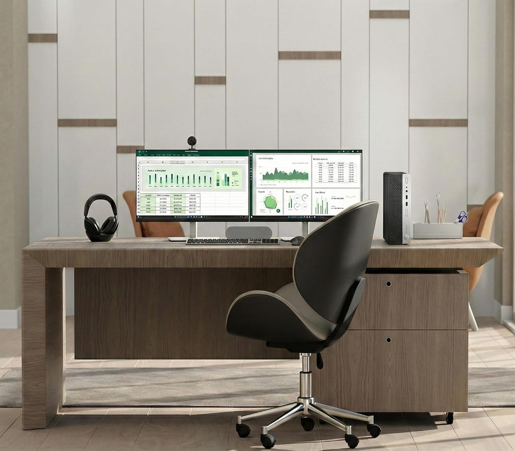 HP ProDesk 400 G5 SFF High Performance Business Desktop Computer, Intel Six Core i5-8500 up to 4.1GHz, 16G DDR4, 256G SSD, WiFi, BT, 4K Support, DP, VGA, Windows 11 (Renewed)