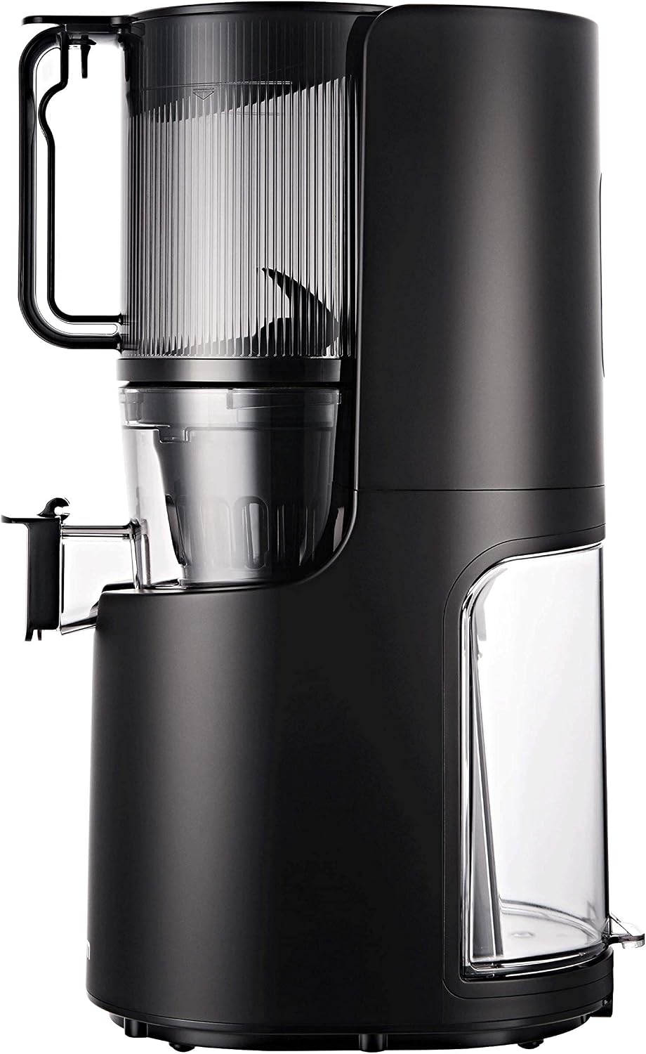 Hurom H200 Renewed Easy Clean Slow Juicer, Matte Black | Hands-Free | Hopper Fits Whole Produce | Quiet Motor | BPA Free | Easy Assembly | Cold Press Masticating Juicer
