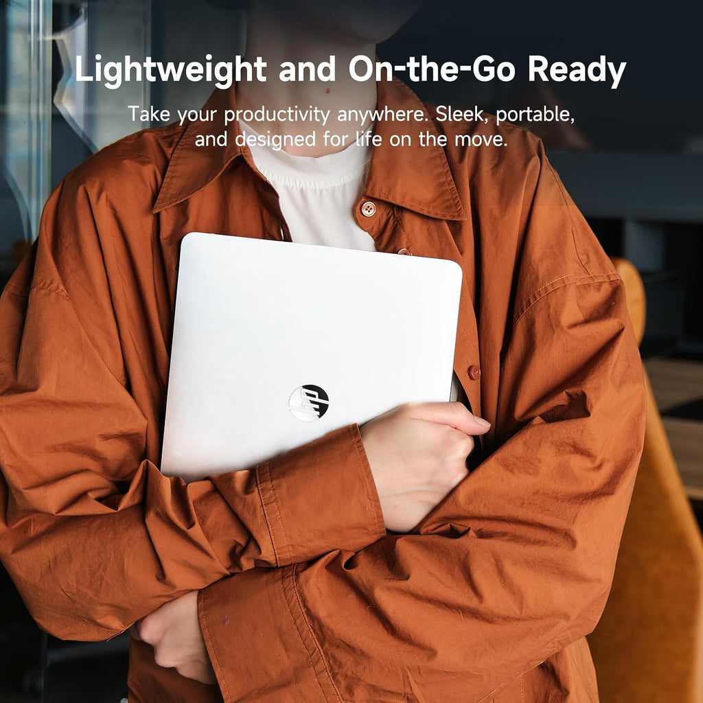 HP 14' Ultral Light Laptop for Students and Business, Intel Quad-Core, 8GB RAM, 192GB Storage(64GB eMMC+128GB Ghost Manta SD Card), 1 Year Office 365, USB C, Win 11 S