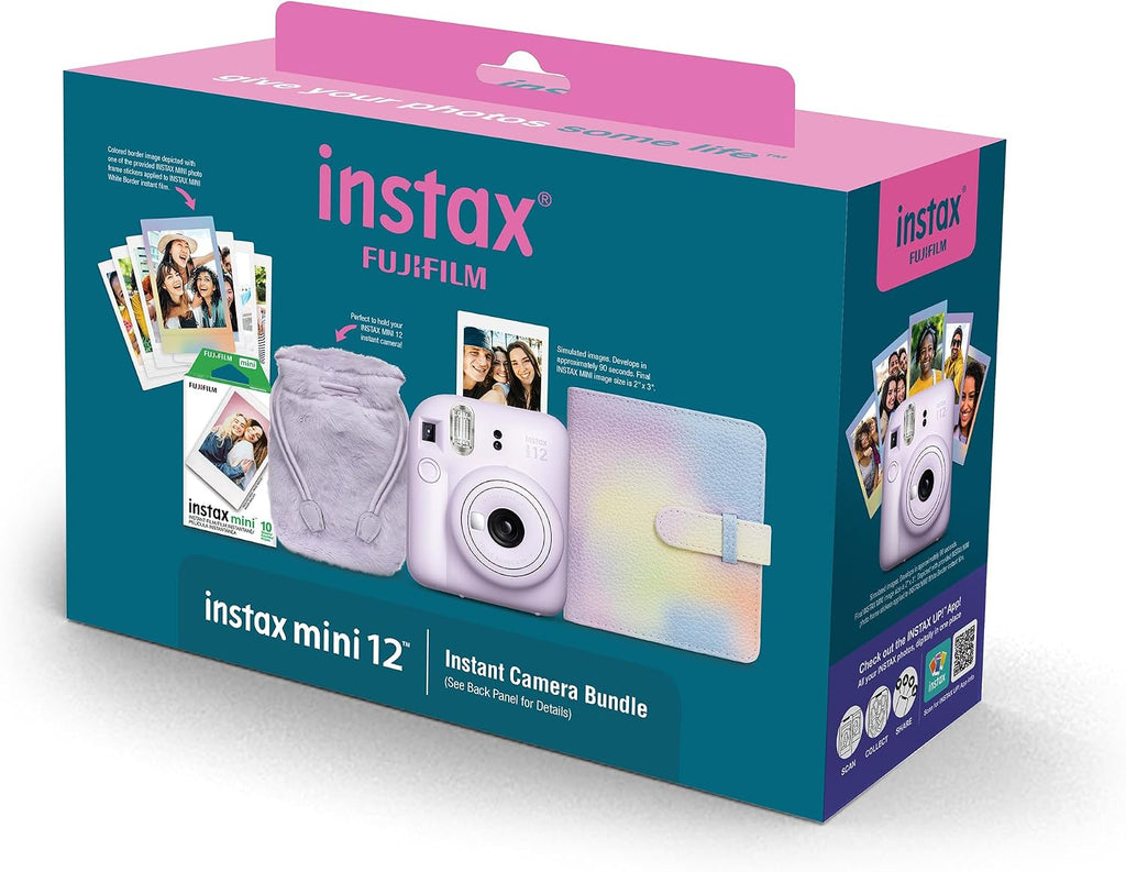 INSTAX Mini 12 Purple Holiday Bundle 2024