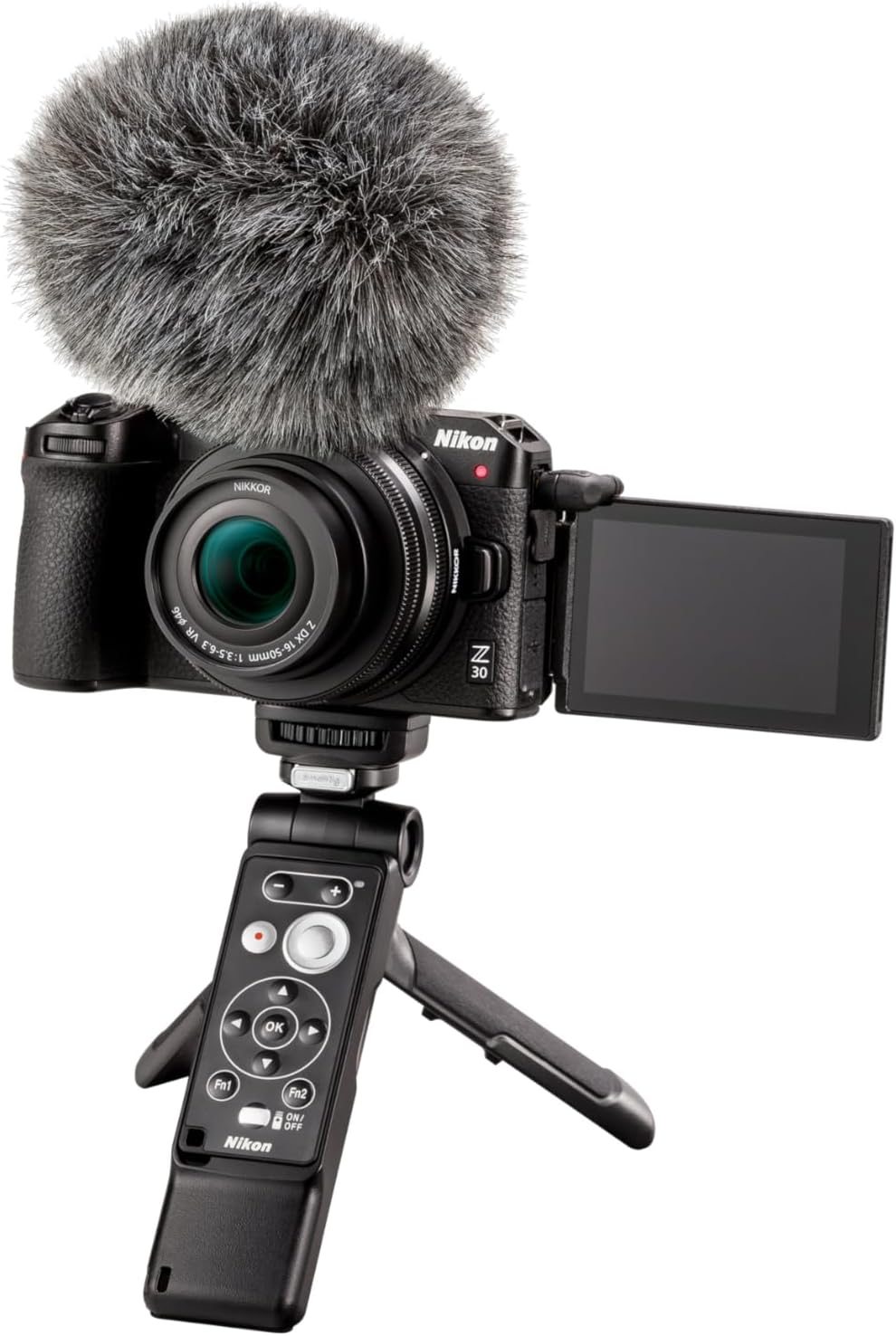 Nikon Z 30 Compact and Lightweight Mirrorless Camera with NIKKOR 16-50mm Lens with Creator's Kit