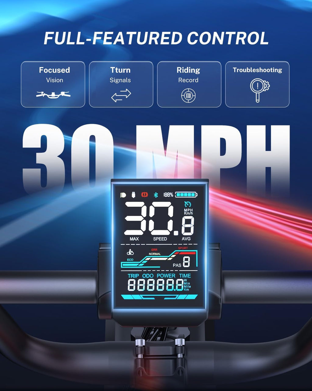 Jasion RetroVolt&Pro Electric Bike for Adults, 2000W/3000W Peak - 30/38MPH Electric Dirt Bike, 48V-52V, 13AH/20AH Battery, 70/90Miles Max Range Electric Motorcycle, 20'' X 4'' Fat Tire All-Terrain