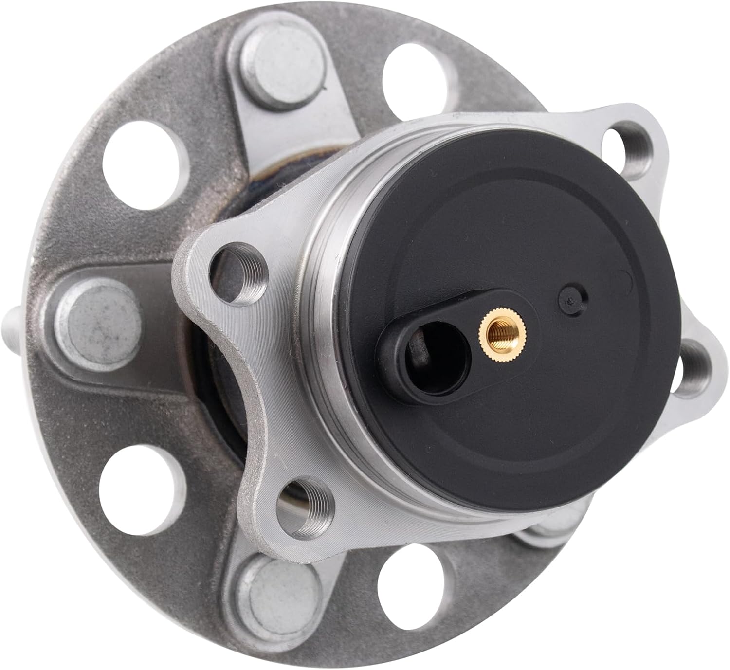 TRQ 2 Piece Rear Wheel Bearing & Hub Assembly Set Compatible with 2008-2017 Mitsubishi Lancer 2011-2012 Outlander Outlander Sport