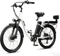 ZNH Electric Bike for Adults with 1000W Motor & 624/940.8 Wh Built-in Removable Battery, 70Miles 25 MPH Step Thru Electric Bicycle, 24'/26' Commuter E Bikes with 7-Speed, UL 2849 Certified