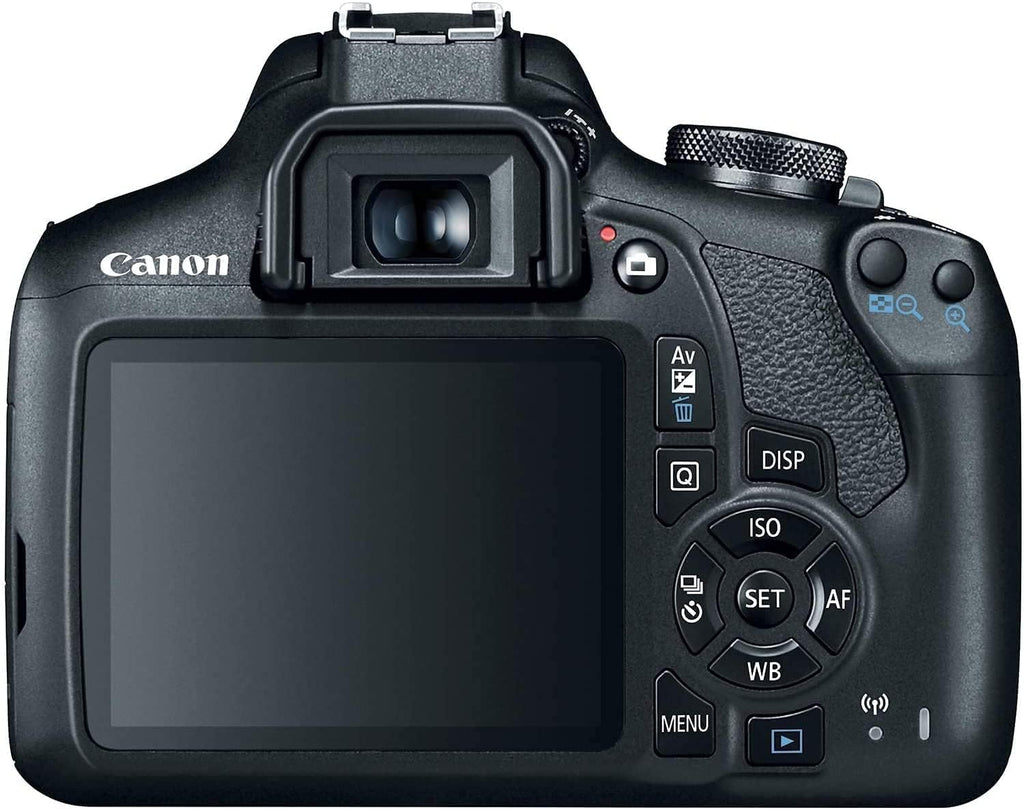 Canon EOS Rebel T7 DSLR Camera Bundle with Canon EF-S 18-55mm f/3.5-5.6 is II Lens + 2X 32GB Memory Cards + Filters + Preferred Accessory Kit, Black (Renewed)