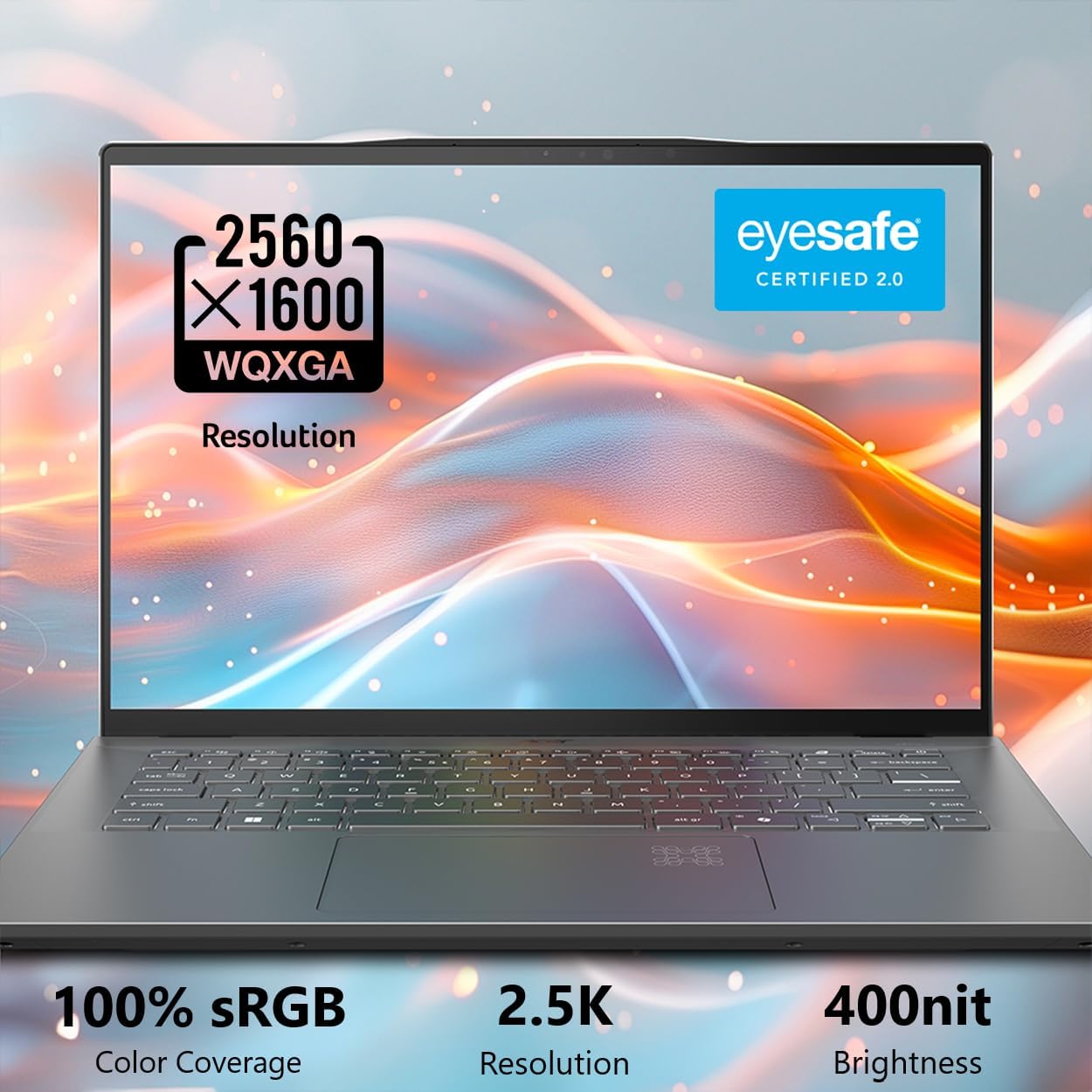 acer Swift 14 AI Copilot+ PC | 14.5' 2.5K 120Hz Display | Unlock AI Experiences | Snapdragon X Plus 10-Core Processor | 16GB LPDDR5X | 1TB Gen 4 SSD | Wi-Fi 7 | Windows 11 Home | SF14-11-X128