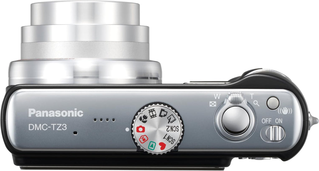 Panasonic Lumix DMC-TZ3K 7.2MP Digital Camera with 10x Optical Image Stabilized Zoom (Black)