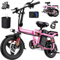 LELEKUAI Electric Bike for Adults, 1200W Peak Motor Commuter Ebike, 20-28MPH Speed, 32 Miles Range, Removable Waterproof Battery, Dual Disc Brakes Electric Bicycle, UL 2849 Certified