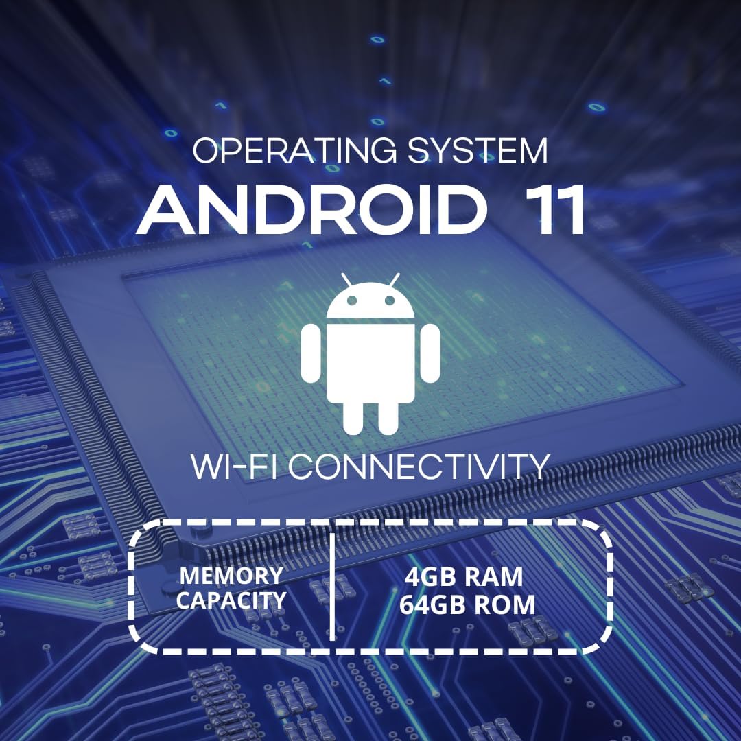 All in One Point of Sale M9 with 15.6'' Dual Touch Screen. OS Android 11 and i3 Processor.. Touch Pos with 58mm Thermal Printer for Receipts, powerful configuration Wi-fi, 4GB RAM and 64GB ROM.