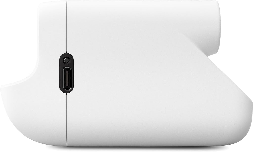 Polaroid Go Instant Camera (White) with Double Pack of Color Film and Microfiber Cloth