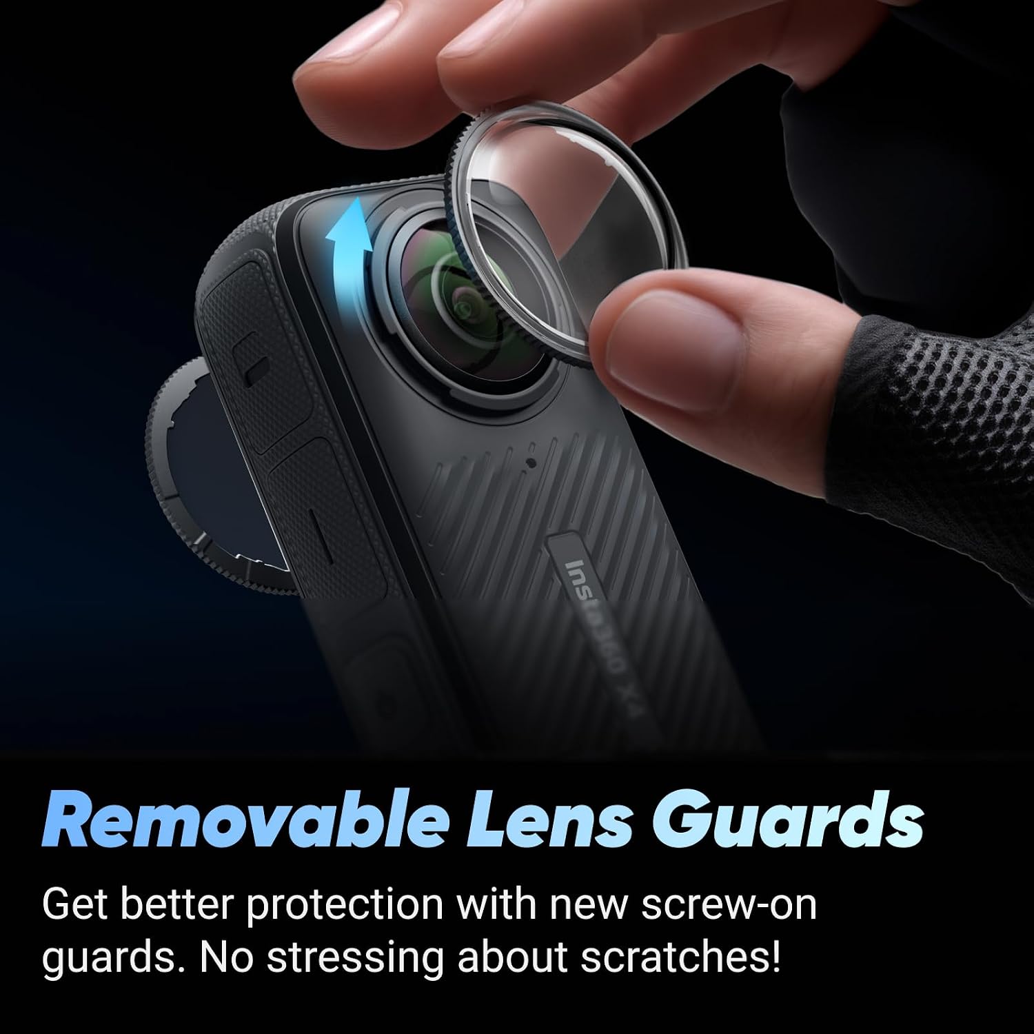 Insta360 X4 Motorcycle Bundle- 8K Waterproof 360 Action Camera, 4K Wide-Angle Video, Invisible Selfie Stick, Removable Lens Guards, 135 Min Battery Life, AI Editing, Stabilization, for Sports, Travel