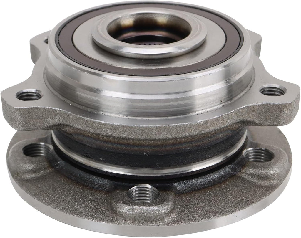 TRQ 2 Piece Wheel Bearing & Hub Assembly Set Compatible with 2019 Volvo S60 2017-2019 S90 V60 2018-2019 V90 V90 Cross Country XC60 2016-2019 XC90