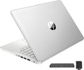 HP Stream 14' Laptop with AI Copilot, Flagship for Students & Business, 13th Gen Intel 4-Core, 4GB RAM, 256GB Storage (128GB UFS + 128GB Docking Station), Office 365 1-Year, Win 11 S, Natural Silver