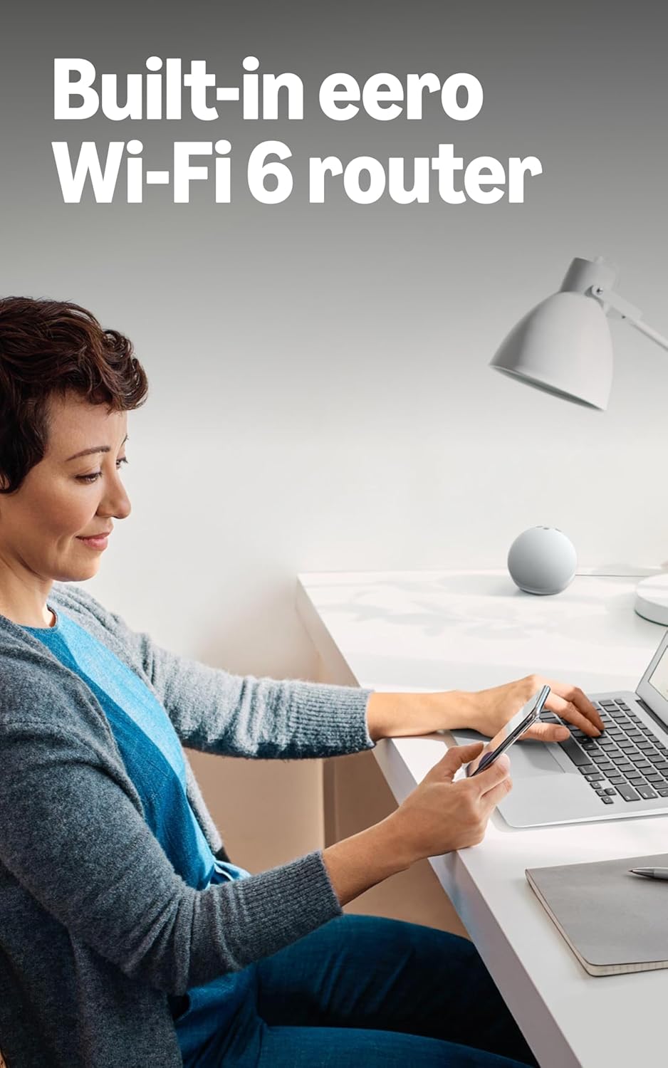 Ring Alarm Pro Base Station (newest model), with built-in eero Wi-Fi 6 router