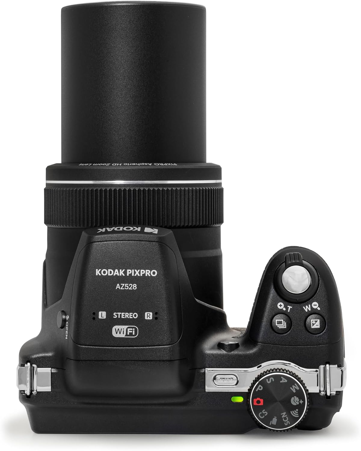 Kodak PIXPRO Astro Zoom AZ528-BK 16 MP Digital Camera with 52x Optical Zoom 24mm Wide Angle Lens 6 fps Burst Shooting 1080P Full HD Video Wi-Fi Connectivity and a 3' LCD Screen (Black)