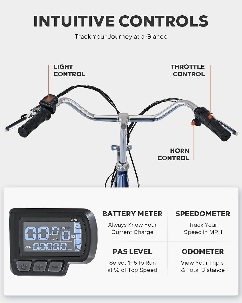 VIRIBUS Electric Tricycle for Adults, 24 26 inch Electric Trike with 468Wh Removable Battery, 250W/350W(Peak 500W) 3 Wheel Electric Bikes for Seniors, Motorized Adult Tricycles Women Men 330 lb.