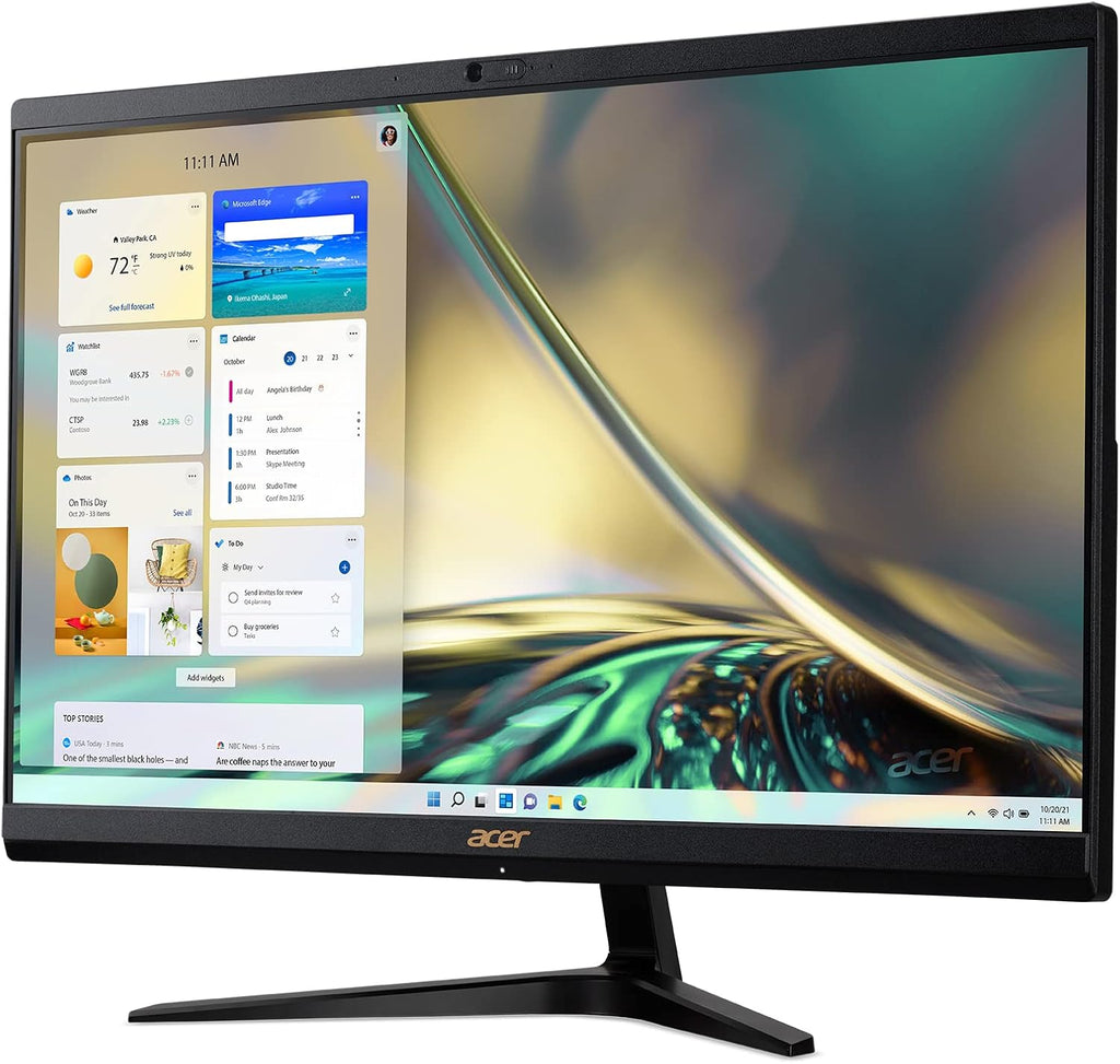Acer Aspire C24-1650-UA92 AIO Desktop | 23.8' Full HD IPS Display | 11th Gen Intel Core i5-1135G7 | Intel Iris Xe Graphics | 8GB DDR4 | 512GB NVMe M.2 SSD | Wi-Fi 6 | Windows 11 Home