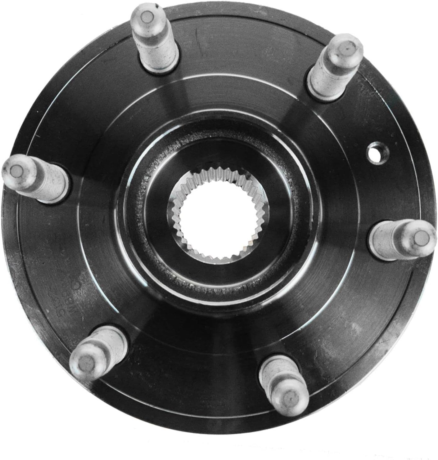 TRQ Front and Rear Wheel Bearing and Hub Assembly Set 4 Piece Compatible with 2008-2017 Buick Enclave 2009-2017 Chevrolet Traverse 2007-2016 GMC Acadia 2017 Acadia Limited 2007-2010 Saturn Outlook