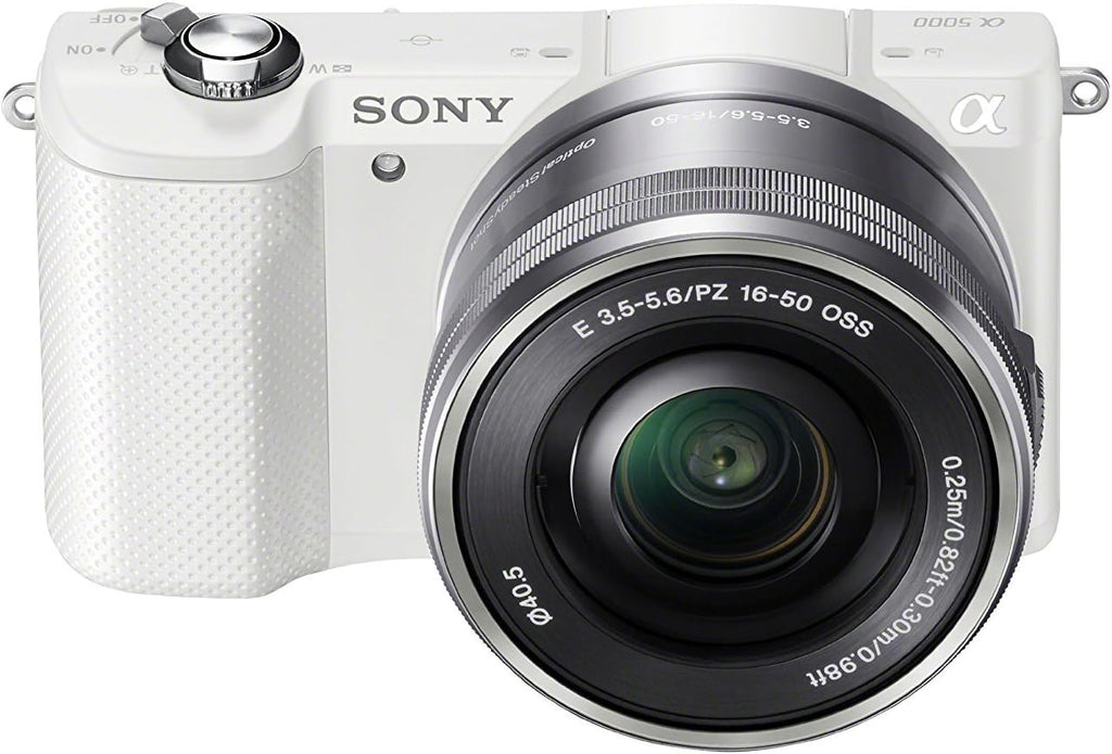Sony Alpha a5000 20.1MP SLR Camera (White)