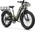 Aipas M1 Pro Electric Bike, 1800W Peak Motor Electric Bike for Adults, 26'' x 4.0'' Fat Tire Ebike, 48V 17.5Ah Electric Mountain Bike, 36MPH, 85 Miles Electric Bicycle, 7 Speed, 110NM with Rear Basket
