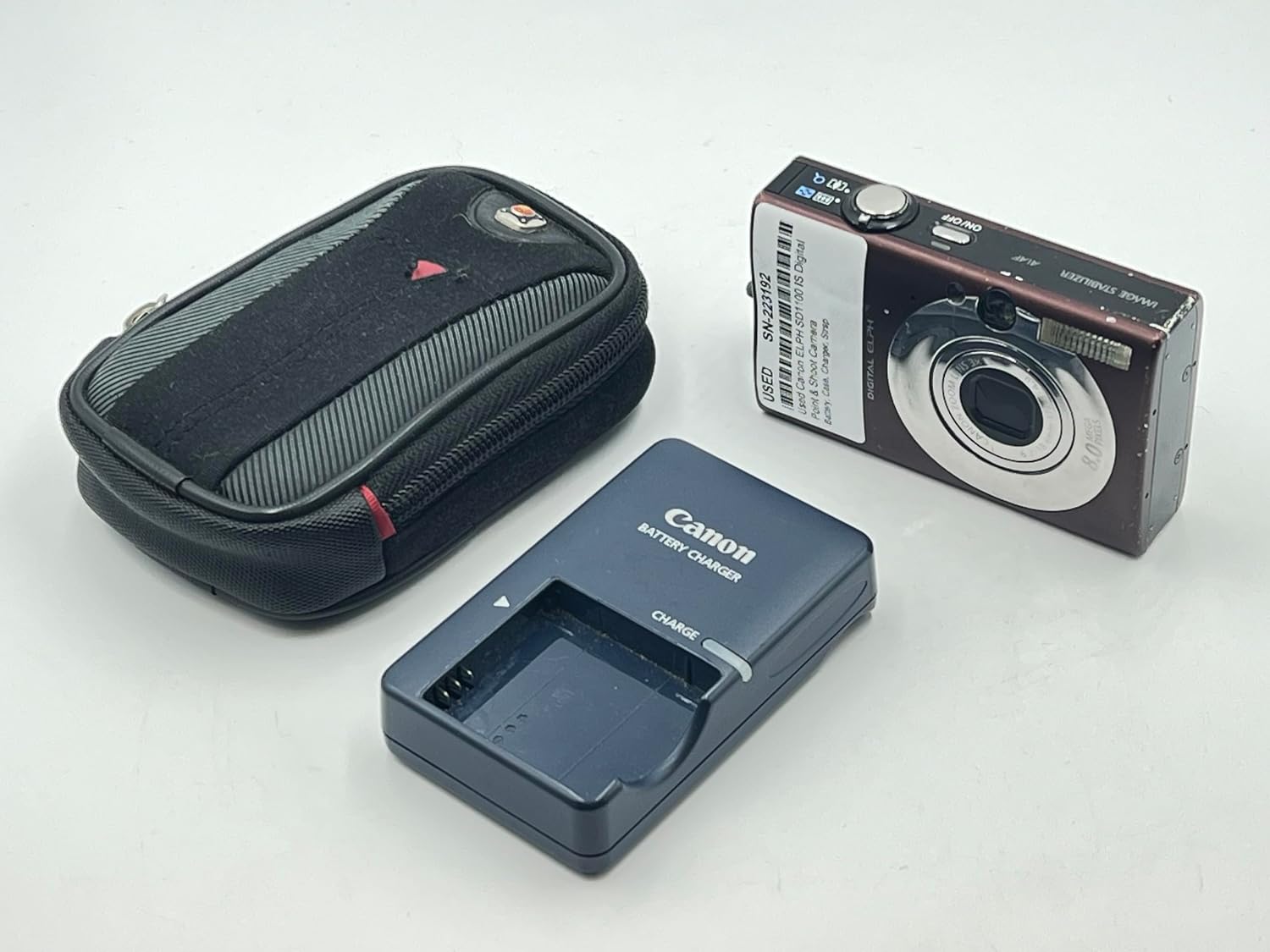 Canon PowerShot SD1100IS 8MP Digital Camera with 3x Optical Image Stabilized Zoom (Brown)
