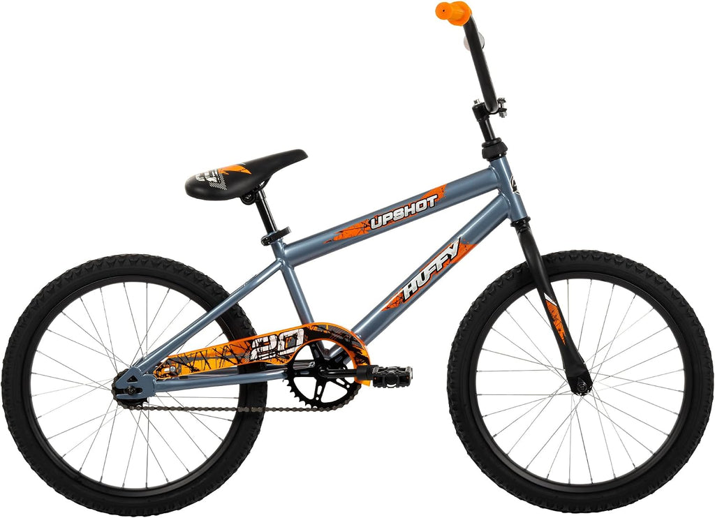 Huffy Upshot 12/16/20 Inch Boy's Bike for Kids, Multiple Color Options Available, Removable Training Wheels, BMX Design, Designed for Growth, Durable Construction, EZ Build Assembly